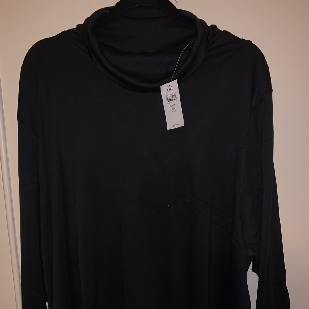 J.jill side vent turtle neck